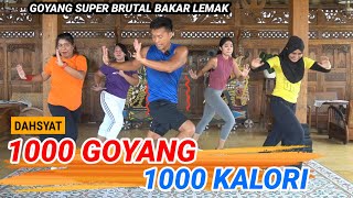 1000 GOYANG 1000 KALORI  💃💃 GOYANG PERUT SUPER BAKAR LEMAK [upl. by Anawahs500]