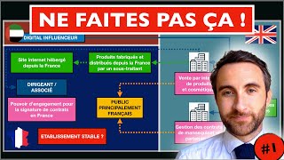 Etablissement stable fiscalité internationale optimisation et fraude fiscale 1 [upl. by Bourn]