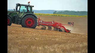 KUHN  CULTIMER L 400 R multipurpose stubble cultivator tines [upl. by Mahgirb]