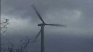 Løbsk vindmølle  wind turbine out of controll [upl. by Ikey]