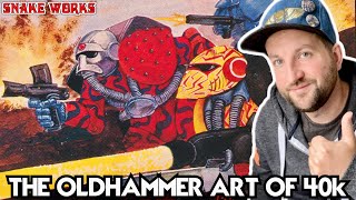 The ART of Warhammer 40k  The Oldhammer years [upl. by Camus]