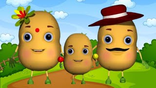 Aloo Kachaloo Beta Kahan Gaye They  Hindi Rhymes for Children  Aloo Kachaloo [upl. by Nyla]