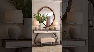 Entryway Decorating Ideas 2024 Entrance Foyer Designs Home Interior Design Trends console Table [upl. by Bluhm306]