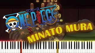 One Piece OST  Minato Mura Synthesia  Samijan Piano [upl. by Eanad750]