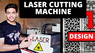 CNC Laser Cutting Machine for Metal Cutting Designing II Laser Cutting Gate in India [upl. by Samaj]