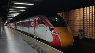 FIRST CLASS  FULL JOURNEY LNER Class 800107 Azuma  Sunderland to Newcastle  1Y08 [upl. by Lewan365]