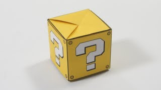 Origami Question Mark Box [upl. by Leirrad]