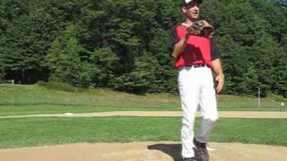 lefty pitcher pickoff move 2wmv [upl. by Airrej640]