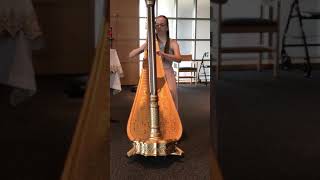 Book 4 Suzuki Harp Recital Siciliana from Suite of Eight Dances by Salzedo [upl. by Rubliw374]