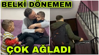 EŞİME VEDA😢UZUN SÜRE YOK😔ÇOCUKLARA VEDASI… [upl. by Ttoille]