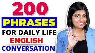 200 Short Spoken English Phrases  English Speaking Practice  English Connection by Kanchan Keshari [upl. by Cimah]