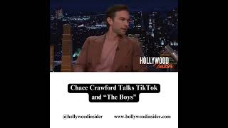 Chace Crawford Talks TikTok and quotThe Boysquot  Video fallontonight [upl. by Erlina371]