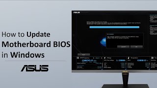 How to Update ASUS Motherboard BIOS in Windows  ASUS SUPPORT [upl. by Aninahs]