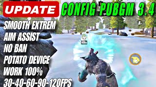 UPDATE CONFIG SMOOTH PUBGM 34  REFLEK ALA PRO PLAYER [upl. by Atekehs379]