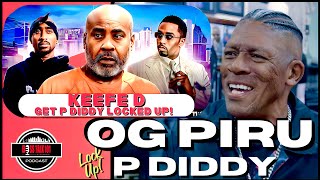 Keefe D Gone Get P Diddy Arrested OG PIRU EXPOSE KEEFE D I Was There That Night Full Interview [upl. by Aerdnael]