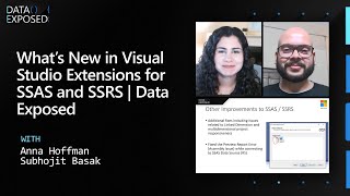 What’s New in Visual Studio Extensions for SSAS and SSRS  Data Exposed [upl. by Jarrid966]