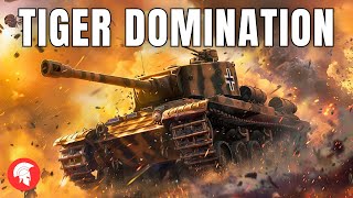 TIGER DOMINATION  Afrikakorps Gameplay  4vs4 Multiplayer  Company of Heroes 3  COH3 [upl. by Adnalra]