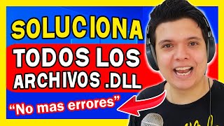 Cómo Solucionar TODOS LOS ERRORES de ARCHIVOS DLL FALTANTES Windows 788110  6432 BITS 2021 [upl. by Garvy]