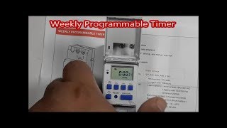 How to program Digital switch timer [upl. by Janeen201]