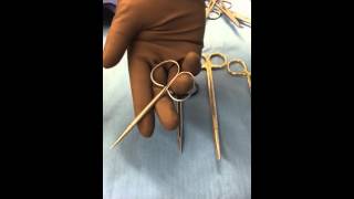 Basic Ortho surgical instruments for Med students  hand tray [upl. by Folger]