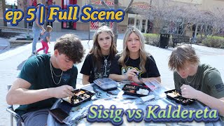 ep 5  Sisig vs Kaldereta 🔥  Full Scene [upl. by Eilis]