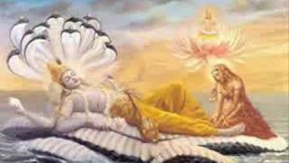 Achyutam Keshavam Bhajan  with Lyrics [upl. by Terrej646]