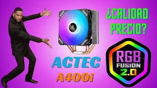 Disipador De Torre Actec A400i│Mejorando Mi PC Parte 2 [upl. by Nala]