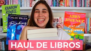 HAUL DE LIBROS ROMANCE THRILLER ¡Y COMPLETO MI SAGA FAVORITA [upl. by Eelorac]