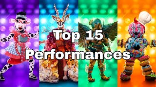 Top 15 Performances From Masked Singer Season 10 [upl. by Vander]