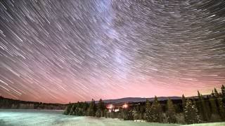 Timelapse Winter Skies Norway Nikon D7000 Tokina 1116mm f28 [upl. by Adeirf]