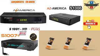 Nova Atualização Azamerica S1005 HD Atualização USB Stick V10923879 10062022 [upl. by Yelhak288]