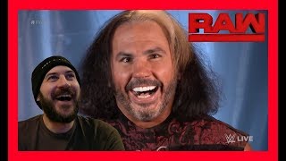 REACTION WOKEN MATT HARDY ARRIVES TO DELETE BRAY WYATT [upl. by Esinart]