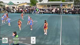 OEFN GRAND FINAL  U15 EAST MONBULK vs ROC OFFICER [upl. by Nivlem]