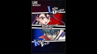 Yugioh Duel Links  Does Lulu have a LINE with Kite [upl. by Eadnus65]