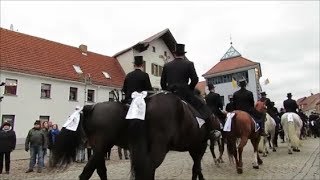 Wittichenauer Osterreiter 2018 Heimkehr [upl. by Seraphina]