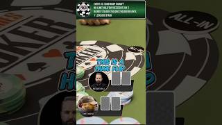 MASSIVE FLIP Deep In The WSOP Kickoff [upl. by Nanete]