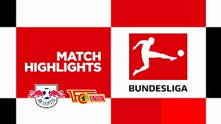 Leipzig vs Union Berlin  Highlights  Bundesliga 2425 [upl. by Merras279]