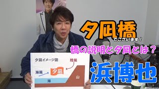 浜 博也 本人による「夕凪橋～ゆうなぎばし～」解説動画 －橋の説明と夕凪とは？－ [upl. by Neiman]