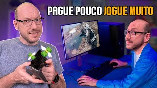 PC Baratinho para jogar AO VIVO A melhor máquina gamer pelo mínimo de dinheiro [upl. by Ecnahs]