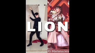 여자아이들GIDLE  LION LEW DANCE COVER Side by Side [upl. by Patterman]