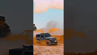 mahindra thar4x4 black king 👑new youtubeshorts please sabscribe [upl. by Ahsikan667]