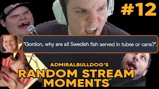 Enough of these Nonsensical Questions  AdmiralBulldogs Random Stream Moments 12 [upl. by Hana]