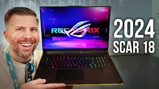 2024 Asus Strix Scar 18 Hands On Overview New MiniLED Better Cooling Blade 18 Compare and more [upl. by Aysab]