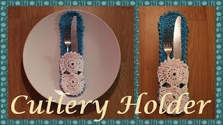 Crochet Cutlery Holder [upl. by Karlin]