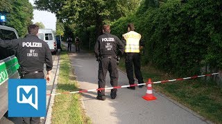 Bluttat nahe Ebersberg bei München Großeinsatz der Polizei [upl. by Annaer]