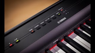 Yamaha P125 Digital Piano  Full Demo with Gabriel Aldort [upl. by Rorie]