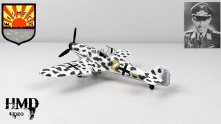 Messerschmitt Bf 109G Luftwaffe JG 5 quotEismeerquot Finland 1943 Dragon Wings 172 Diecast Model [upl. by Bixler]