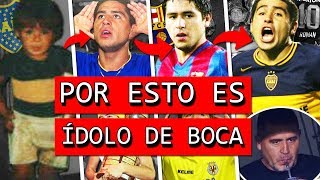 La HISTORIA de RIQUELME de estar CERCA de RIVER al rechazo del BARÇA a ser el máximo ÍDOLO de BOCA [upl. by Guadalupe]