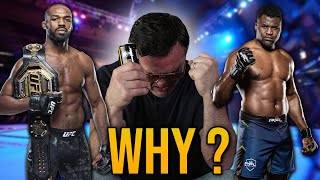 Stupid People think UFC should promote Jones vs Ngannou [upl. by Xylon]