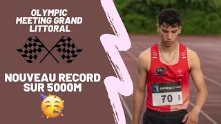 Olympic Meeting GrandLittoral  Gravelines  Nouveau Record sur 5000m 🥳 [upl. by Gorrono]